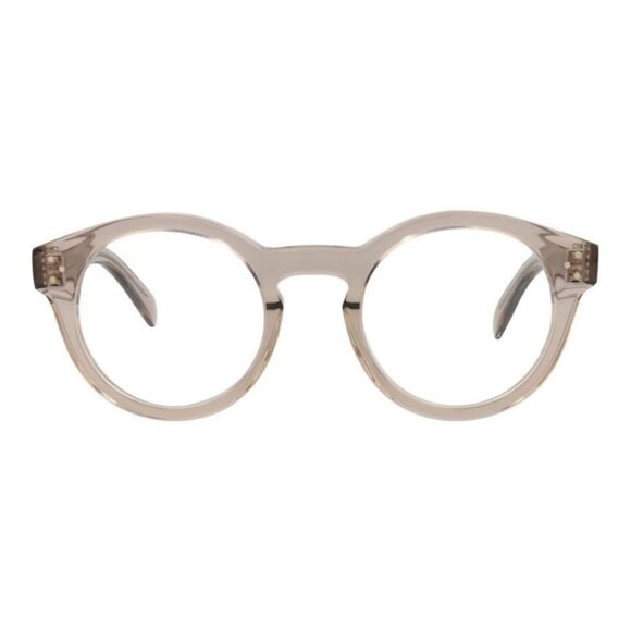 New Authentic Celine Mens Round/Oval Beige Beige Transparent Fashion Designer Su - Picture 1 of 4